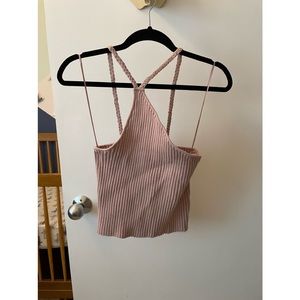 4/$25 525 America halter knit crop top